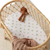 Palm Fitted Bassinet & Cot Sheet / Change Pad Cover - BabyBoo Prints