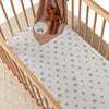 Palm Fitted Bassinet & Cot Sheet / Change Pad Cover - BabyBoo Prints