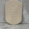 Personalised Baby Plaque keepsake by BabyBoo Prints