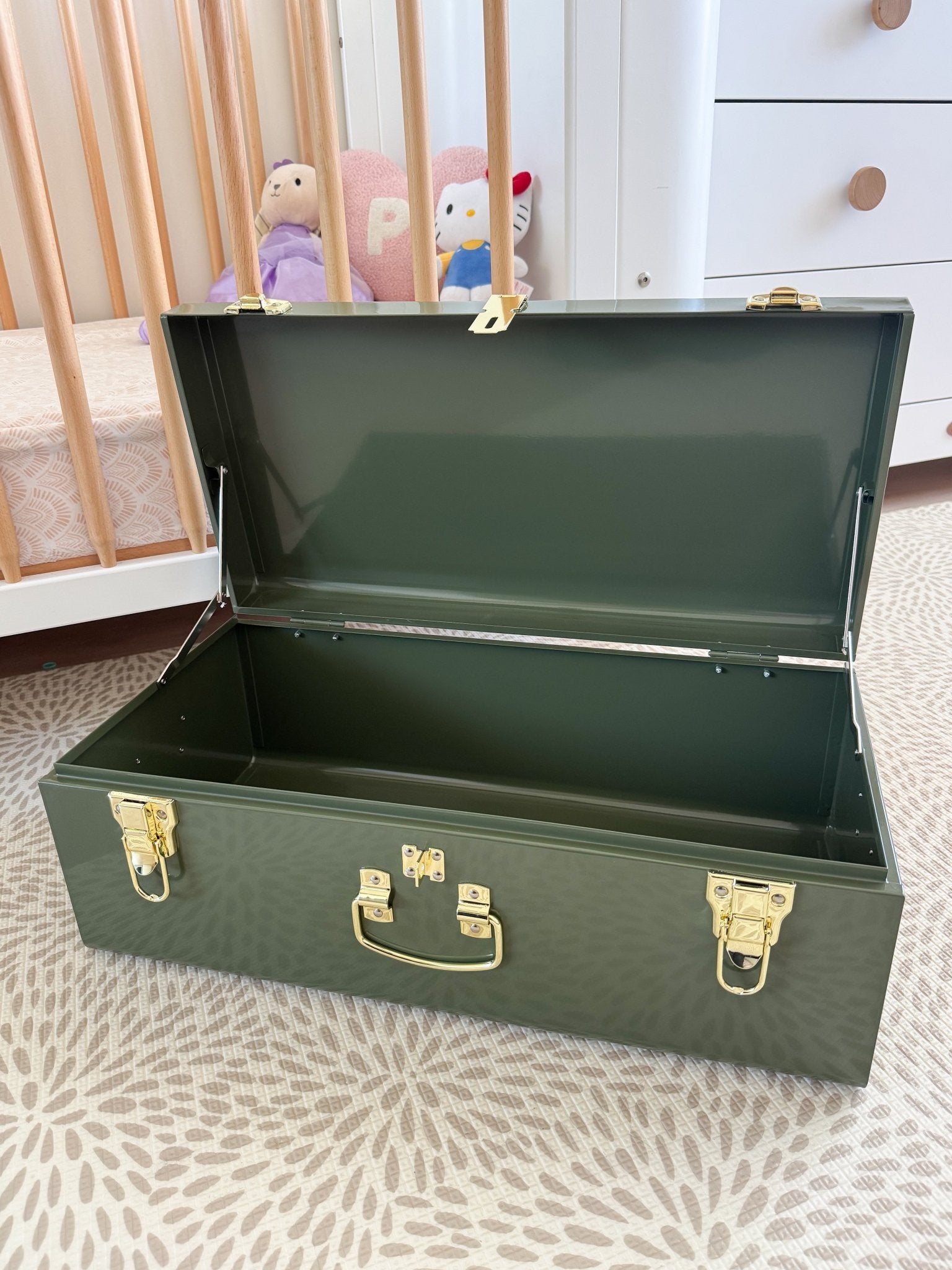 Regular Metal Storage Trunks - BabyBoo Prints
