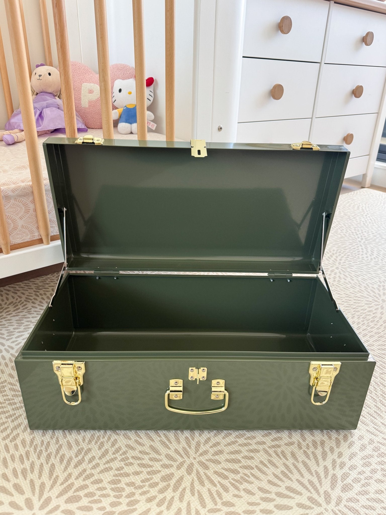 Regular Metal Storage Trunks - BabyBoo Prints