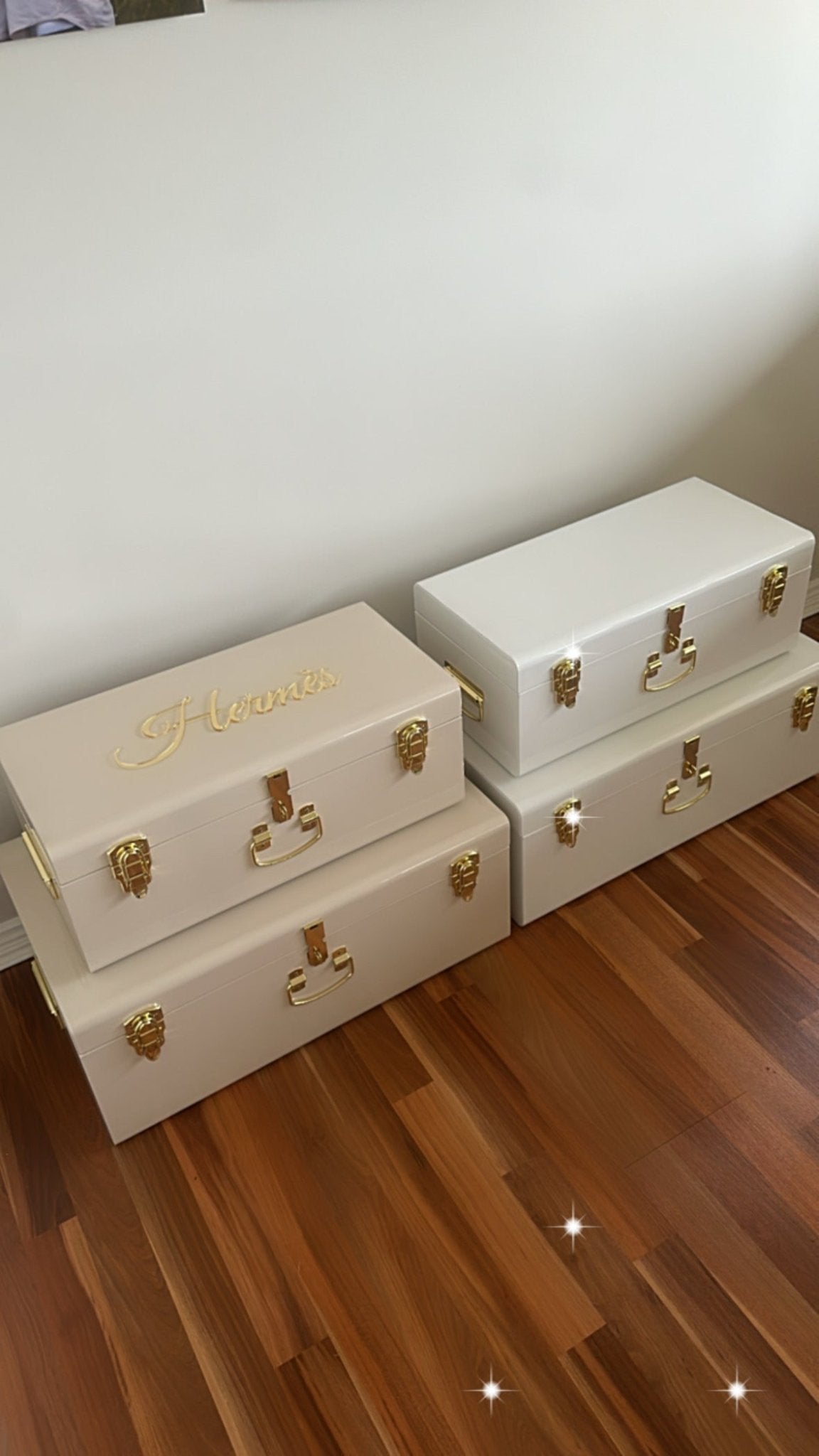 Regular Metal Storage Trunks - BabyBoo Prints