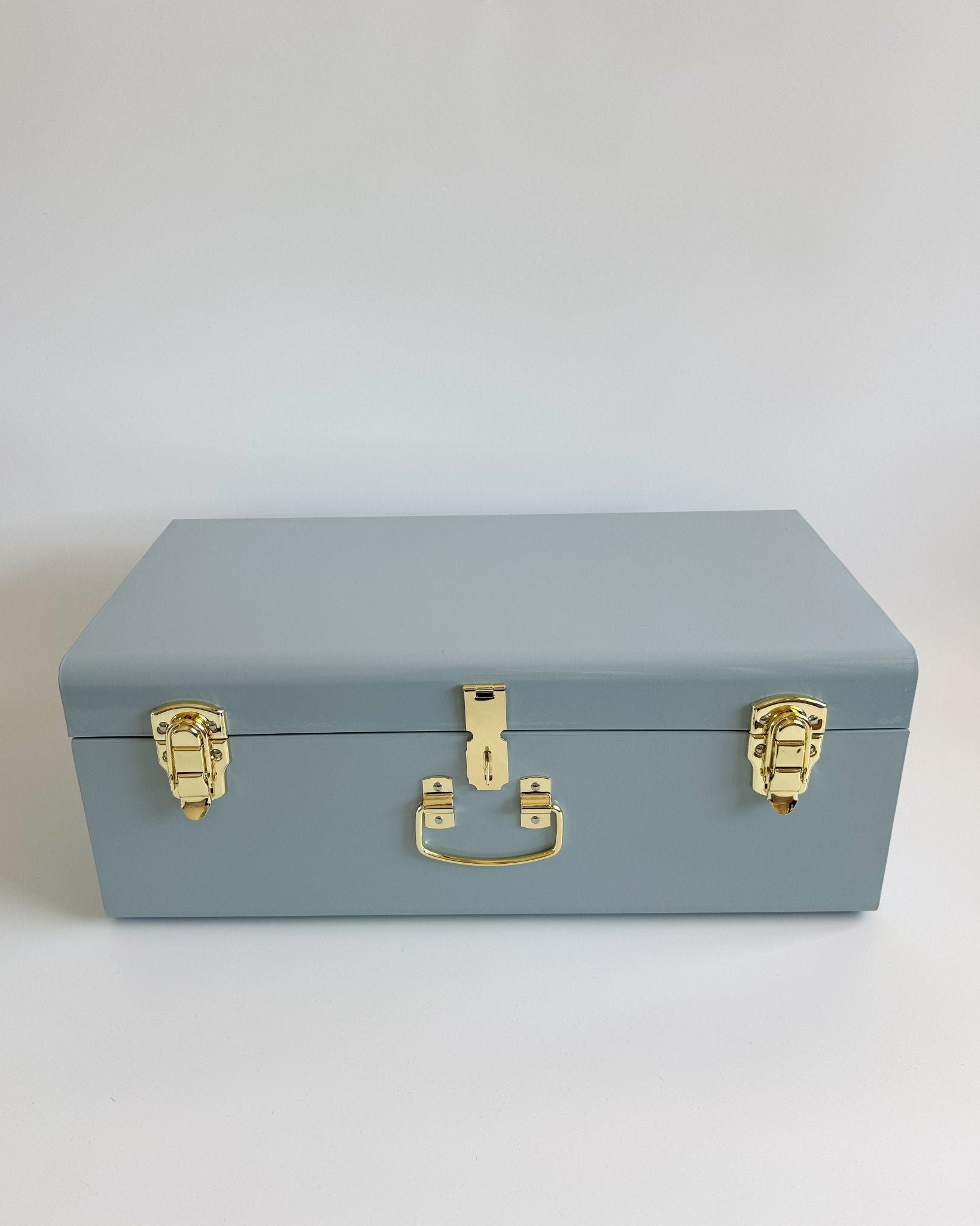 Personalised Classic Orthodox Christening Gift Pack – Metal Keepsake Trunk Box by BabyBoo Prints