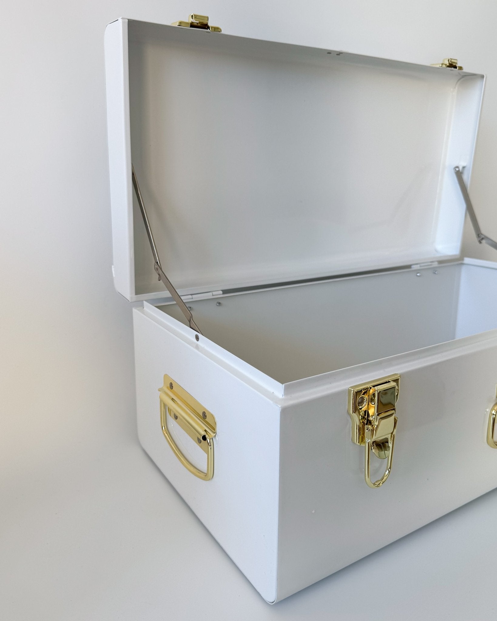 Personalised Deluxe Orthodox Christening Gift Pack – Metal Keepsake Trunk Box by BabyBoo Prints