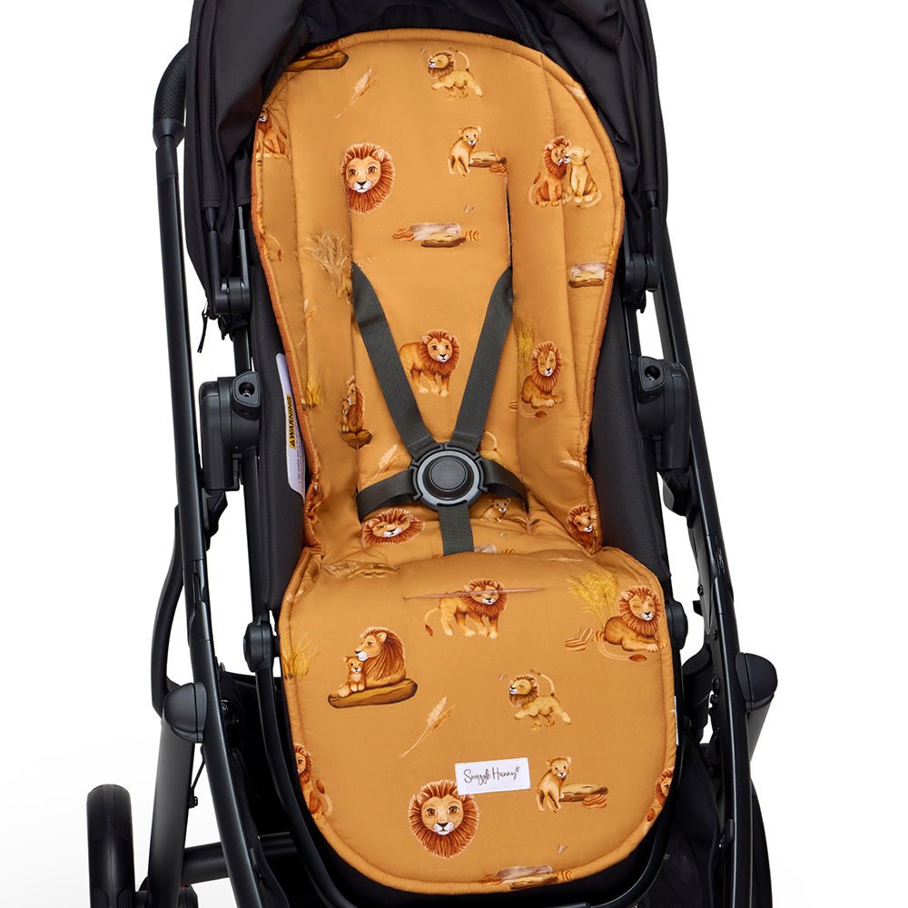 Roar organic universal pram liner by BabyBoo Prints