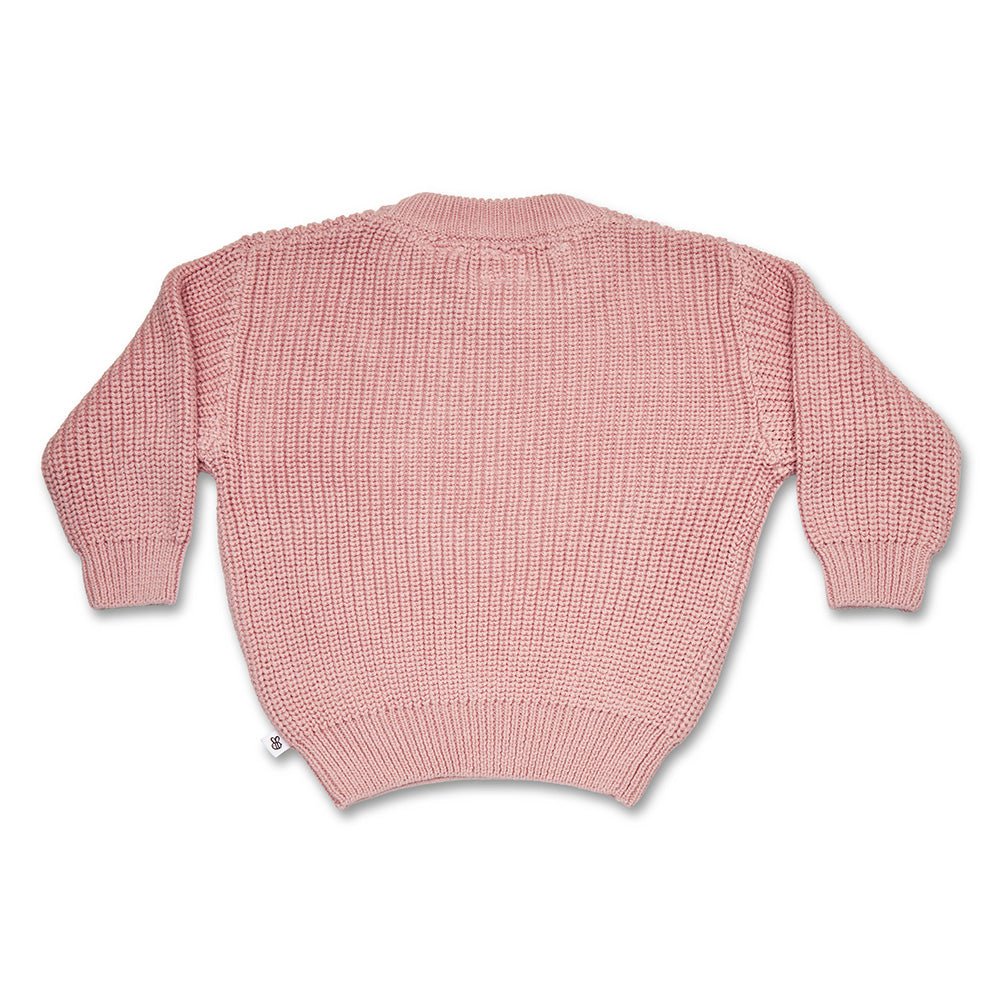 Rosa Oversized Cotton Knit Jumper - BabyBoo Prints