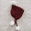 Santa Hat Knit Bonnet - Bencer & Hazelnut - Christmas - BabyBoo Prints