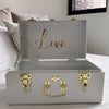 Small Metal Storage Trunks - BabyBoo Prints