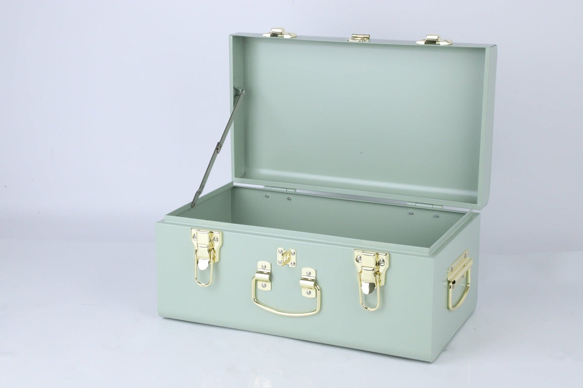 Small Metal Storage Trunks - BabyBoo Prints