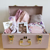 Personalised small size metal storage keepsake trunk box by BabyBoo Prints