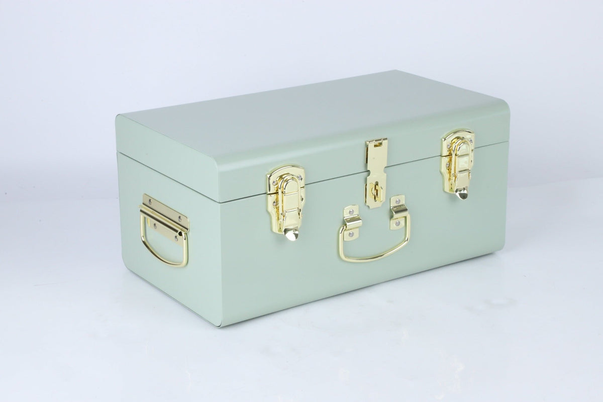 Small Metal Storage Trunks - BabyBoo Prints