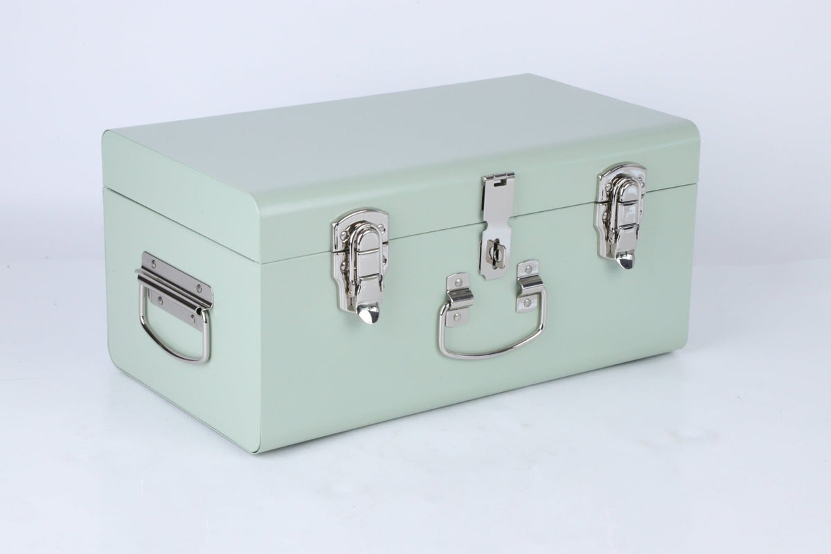 Small Metal Storage Trunks - BabyBoo Prints