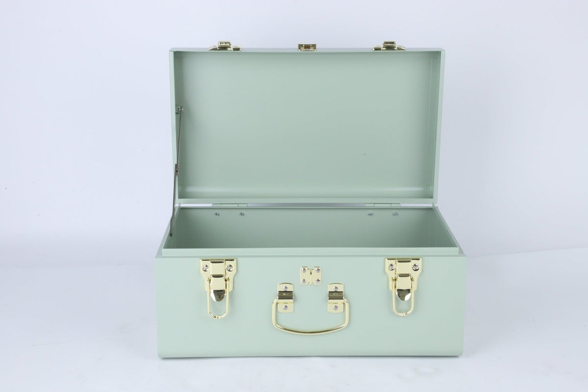 Small Metal Storage Trunks - BabyBoo Prints