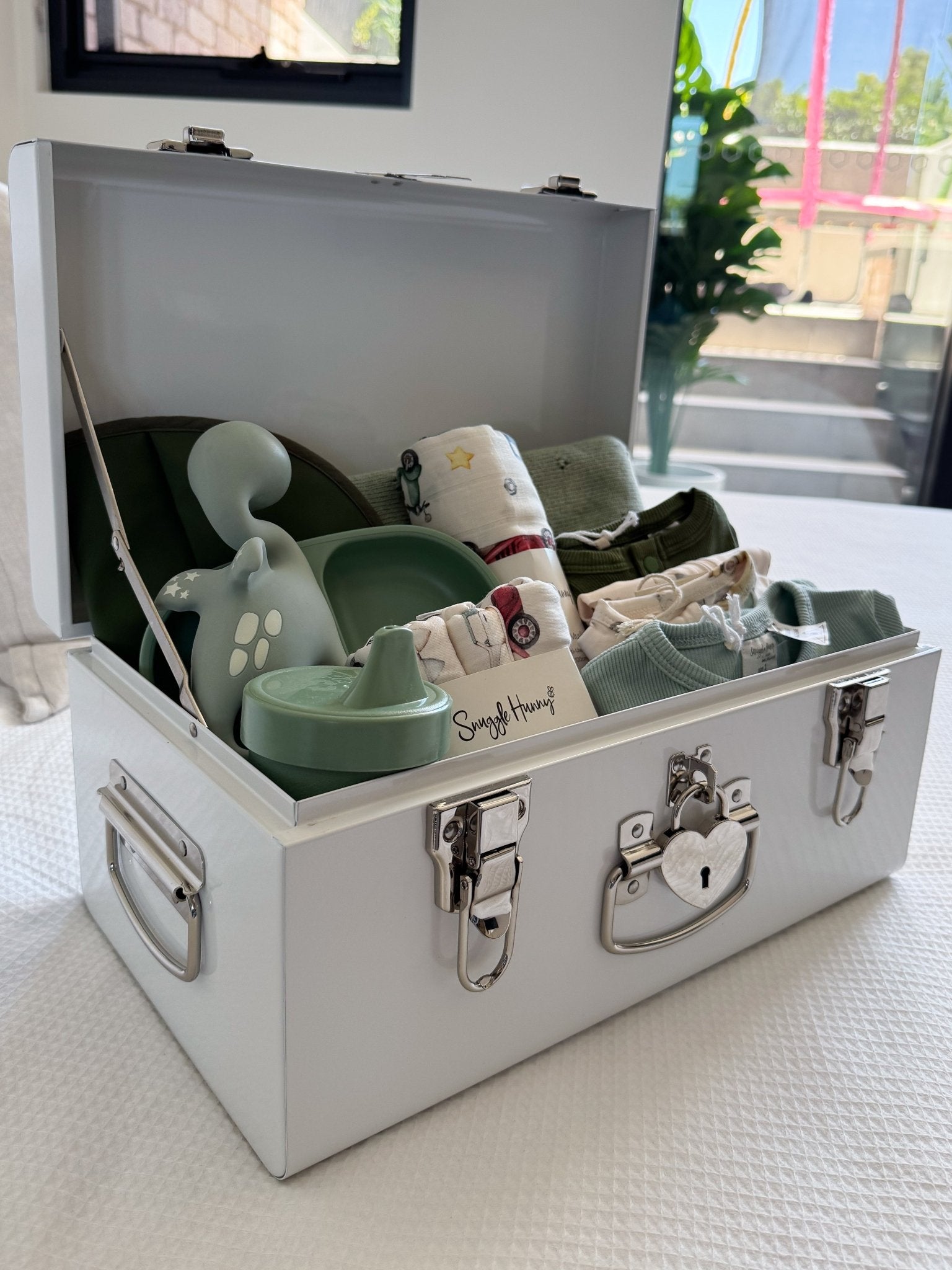 Small Metal Storage Trunks - BabyBoo Prints