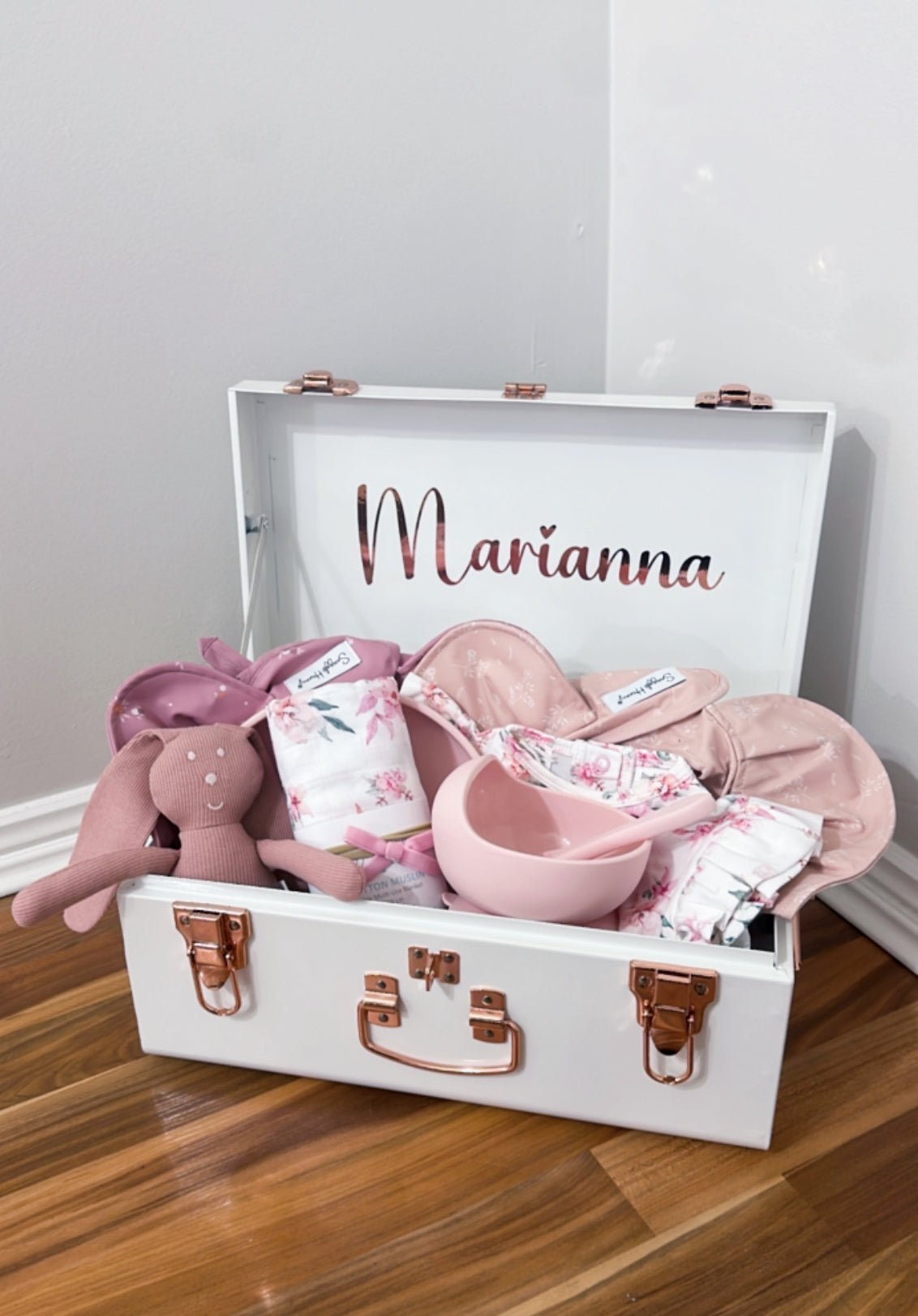 Small Metal Storage Trunks - BabyBoo Prints