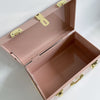 Personalised small size metal storage keepsake trunk box by BabyBoo Prints