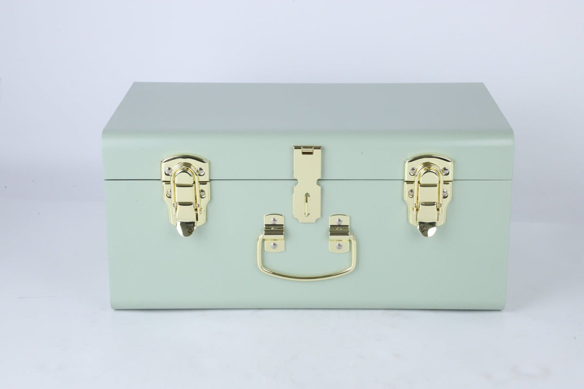 Small Metal Storage Trunks - BabyBoo Prints