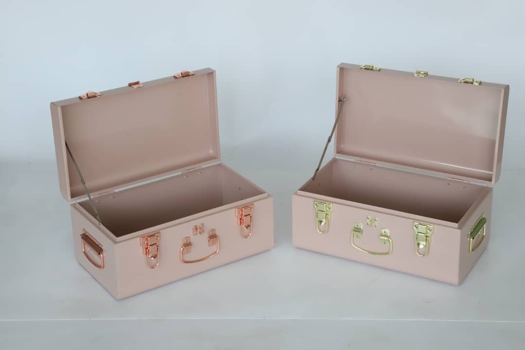Small Metal Storage Trunks - COMING SOON - BabyBoo Prints