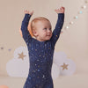 Starry Night Organic Snugglesuit Convertible Romper - BabyBoo Prints