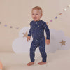 Starry Night Organic Snugglesuit Convertible Romper - BabyBoo Prints