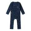 Starry Night Organic Snugglesuit Convertible Romper - BabyBoo Prints