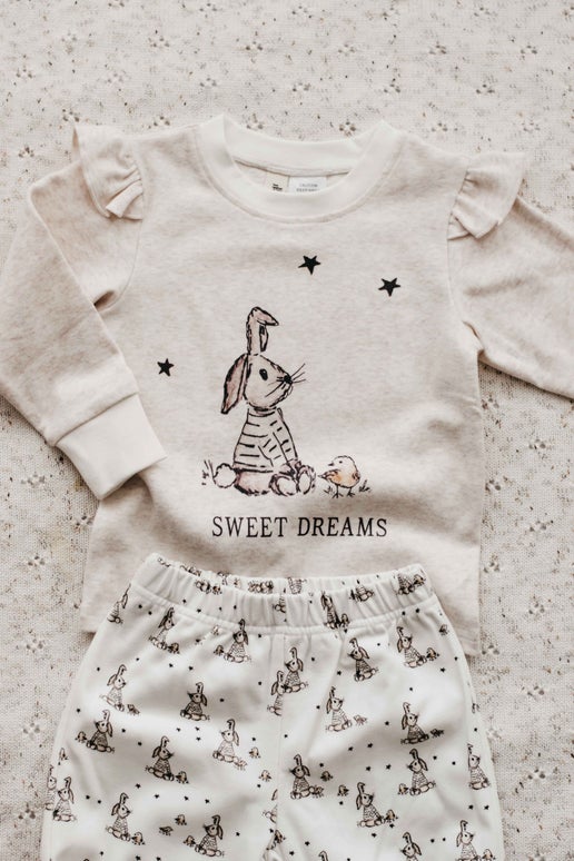 Sweet Dreams PJ's - Frill - Easter - Bencer & Hazelnut - BabyBoo Prints