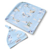 Taking Flight Jersey Wrap & Beanie Set - COMING SOON - BabyBoo Prints