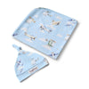 Taking Flight Jersey Wrap & Beanie Set - COMING SOON - BabyBoo Prints
