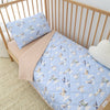 Taking Flight organic cotton cot comforter by BabyBoo Prints