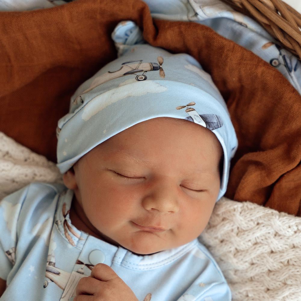 Taking Flight Ribbed Beanie - COMING SOON - BabyBoo Prints