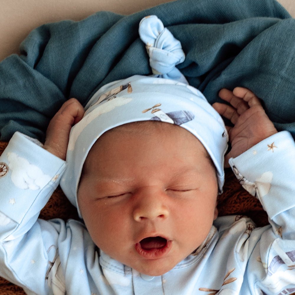 Taking Flight Ribbed Beanie - COMING SOON - BabyBoo Prints
