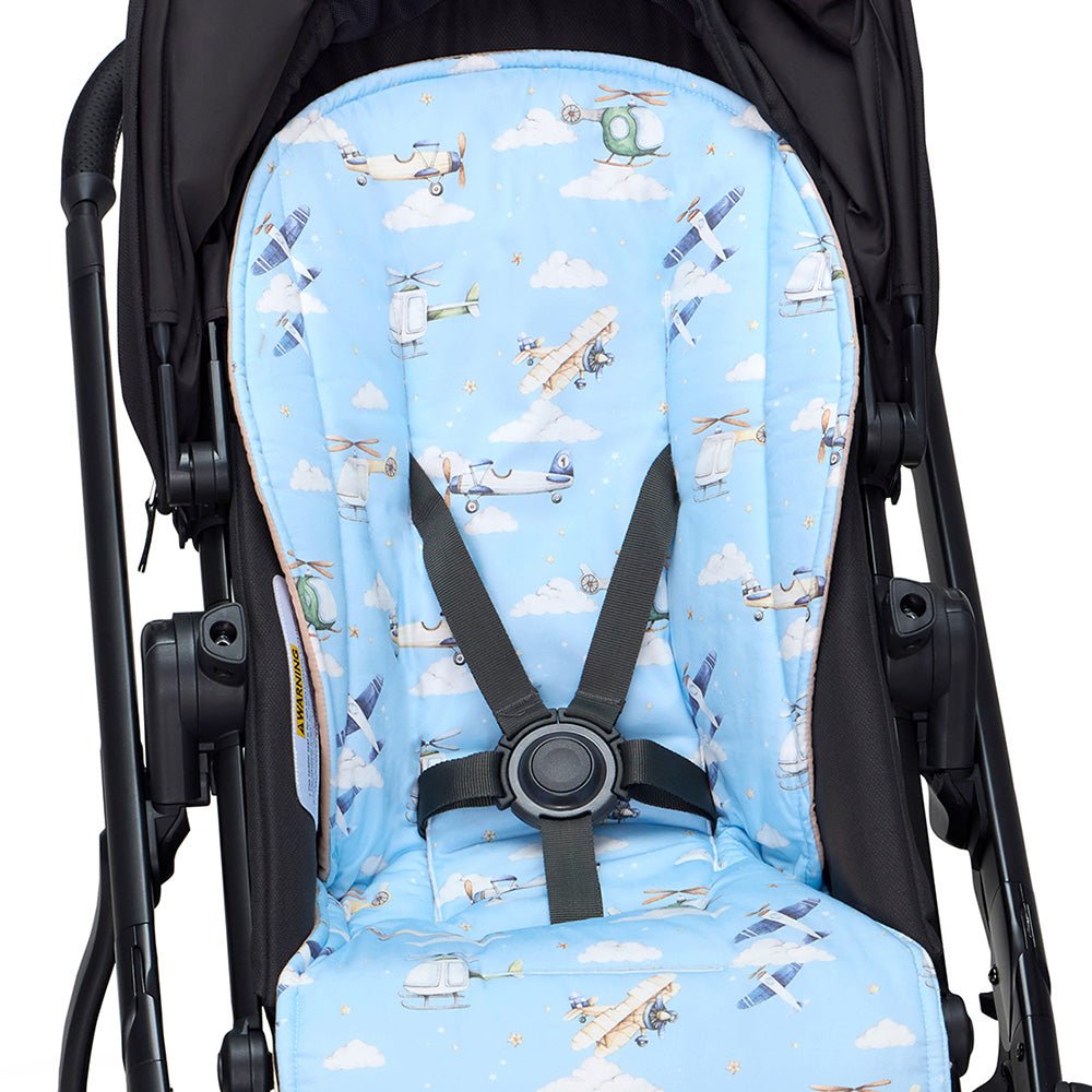Taking Flight organic universal pram liner by BabyBoo Prints