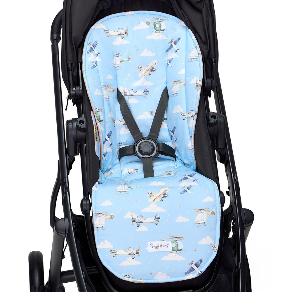 Taking Flight organic universal pram liner by BabyBoo Prints
