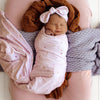 Twinkle Baby Jersey Wrap & Topknot Set - COMING SOON - BabyBoo Prints