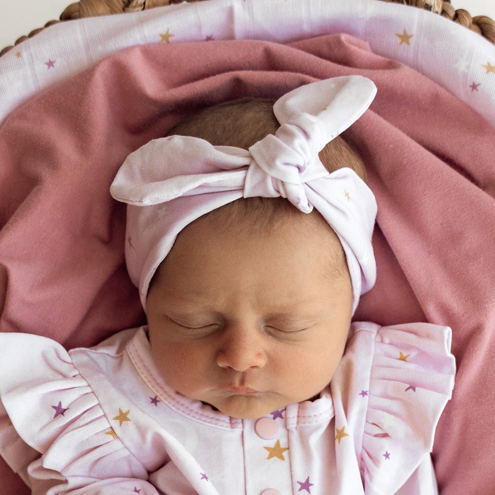 Twinkle Topknot Headband - COMING SOON - BabyBoo Prints