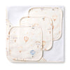 Up & Away Organic Hooded Baby Towel - BabyBoo Prints