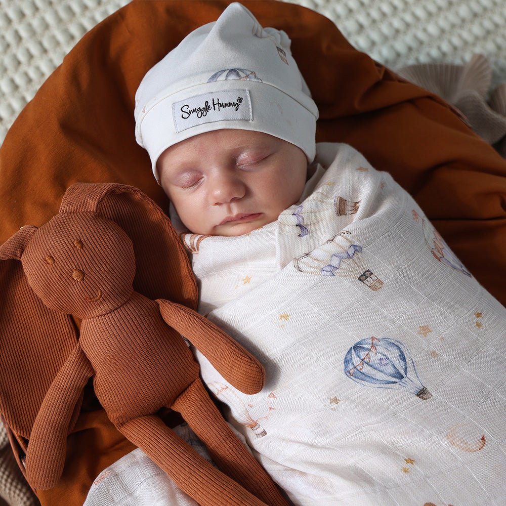 Up & Away Organic Muslin Wrap - BabyBoo Prints