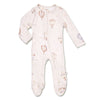 Up & Away Organic Snuggle Sleepsuit Zip Footie - BabyBoo Prints