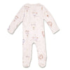 Up & Away Organic Snuggle Sleepsuit Zip Footie - BabyBoo Prints