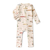 Vintage Cars Organic Snugglesuit Convertible Romper - BabyBoo Prints