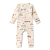 Vintage Cars Organic Snugglesuit Convertible Romper - BabyBoo Prints