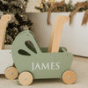 Wooden Dolls Pram & Walker - BabyBoo Prints
