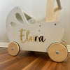 Wooden Dolls Pram & Walker - BabyBoo Prints