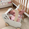 Wooden Dolls Pram & Walker - BabyBoo Prints
