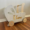 Wooden Dolls Pram & Walker - BabyBoo Prints