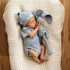 Zen Blue - Snuggle Bunny Baby Comforter - BabyBoo Prints