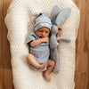 Zen Blue - Snuggle Bunny Baby Comforter - BabyBoo Prints