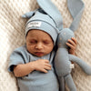 Zen Blue - Snuggle Bunny Baby Comforter - BabyBoo Prints