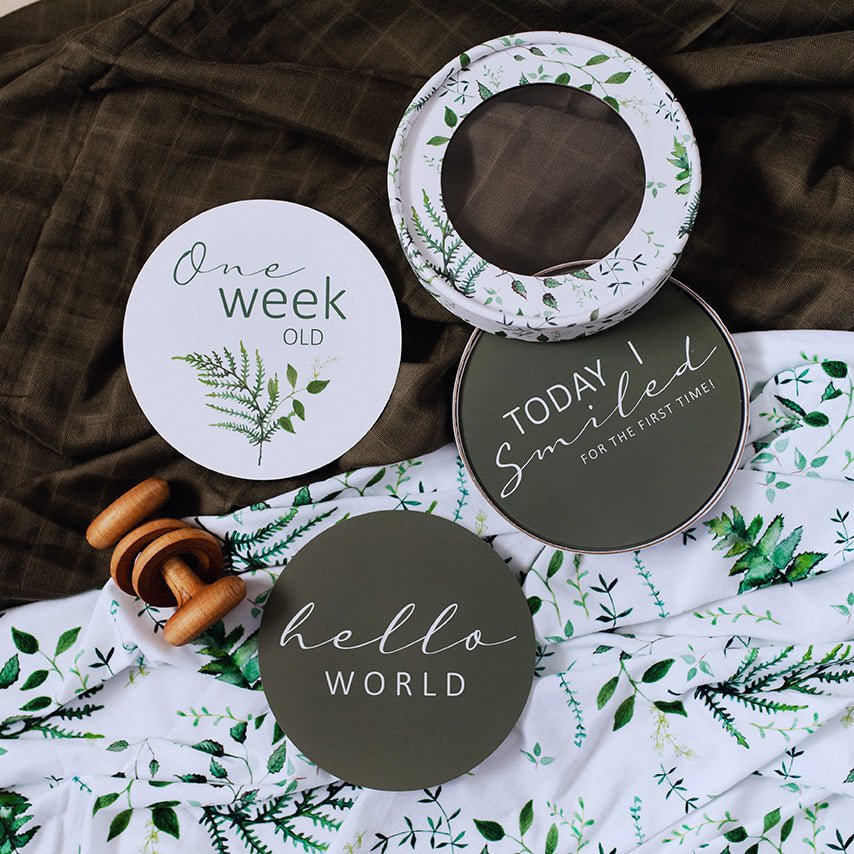 Enchanted & Olive Milestone Cards - BabyBoo Prints